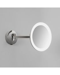 Astro Mascali Round Mirror Wall Lamp Polished Chrome