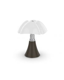 Martinelli Luce Pipistrello LED Table Lamp Brown Dimmable 2700K