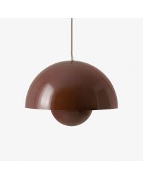 &Tradition Flowerpot VP2 Pendant Red Brown