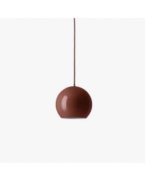&Tradition Topan Pendant VP6, Red Brown