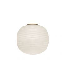 Foscarini Gem Semi Wall Lamp Mylight Gold/White