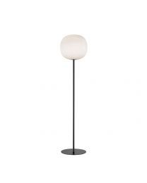 Foscarini Gem Floor Lamp Graphyte/White