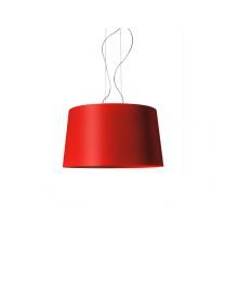Foscarini Twice As Twiggy Hanging Lamp Crimson