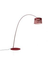 Foscarini Twiggy Grid Floor Lamp Carmine