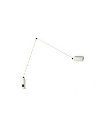 Lumina Daphine Cilindro Desk Lamp on base White 3000K