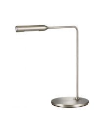 Lumina Flo Bedside Table Lamp Nickel 3000K