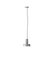 Santa & Cole Arne S Domus Hanglamp Aluminium Grijs