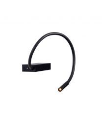 Trizo 21 Scar-Lite USB Wall Lamp Black Dimmable 2700K