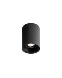 Wever & Ducré Solid 1.0 LED Ceiling Lamp Black 3000K Dimmable