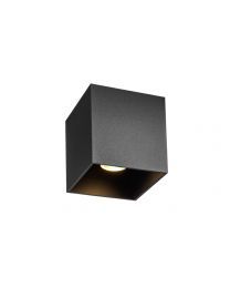 Wever & Ducré Box 1.0 LED Ceiling Lamp Black 3000K Dali