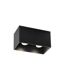 Wever & Ducré Box 2.0 LED Ceiling Lamp Black 2000-3000K Dimmable
