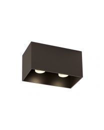 Wever & Ducré Box 2.0 LED Ceiling Lamp Bronze 2000-3000K Dimmable
