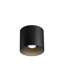 Wever & Ducré Ray 1.0 LED Ceiling Lamp Black 3000K Dimmable