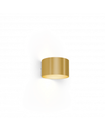 Wever & Ducré Ray 2.0 LED Wall Lamp Gold 3000K Dimmable