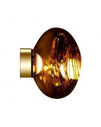 Tom Dixon Melt Mini LED Wandlamp Goud