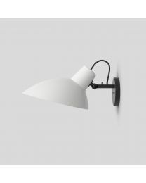 Astep VV Cinquanta Wall Lamp - Black Frame and White Reflectors