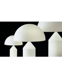 Oluce Atollo 233 Large Table Lamp White Dimmable