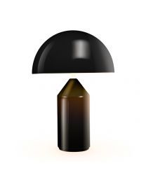 Oluce Atollo Large Table Lamp Black Dimmable