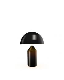 Oluce Atollo 238 Small Table Lamp Black