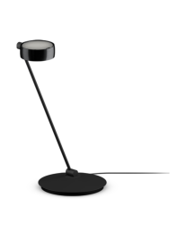 Occhio Sento tavolo table luminaire 60cm E black phantom, body matt black, right, LED 2700K 