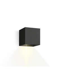 Wever & Ducré Box Outdoor 1.0 LED Wandlamp Zwart 2700K Dimbaar