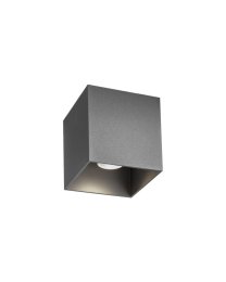 Wever & Ducré Box Outdoor 1.0 LED Plafondlamp Grijs 2000-3000K Dimbaar