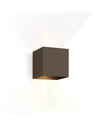 Wever & Ducré Box Outdoor 2.0 LED Wandlamp Brons 2700K Dimbaar