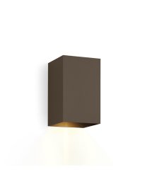 Wever & Ducré Box Outdoor 3.0 LED Wandlamp Brons 3000K Dimbaar
