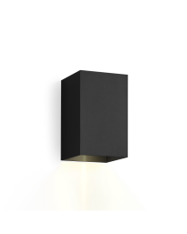Wever & Ducré Box Outdoor 3.0 LED Wandlamp Zwart 2700K Dimbaar