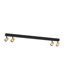Wever & Ducré Ceno 4.0 LED Surface-mounted Spot Gold Black 2700K Dimmable
