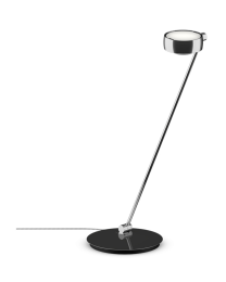 Occhio Sento tavolo Tafellamp 80cm E glanzend chroom, body glanzend chroom, links, LED 2700K 