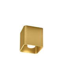 Wever & Ducré Docus 1.0 LED Ceiling Lamp Gold 2000-3000K