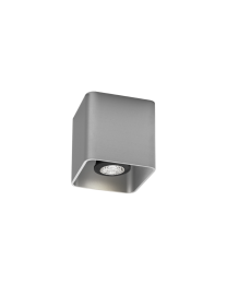 Wever & Ducré Docus 1.0 PAR16 Plafondlamp Aluminium