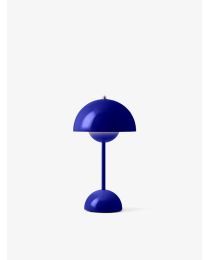 &Tradition Flowerpot VP9 Rechargeable Table Lamp Cobalt Blue