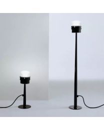 Oluce Fresnel E14 Black Outdoor Lamp 90cm