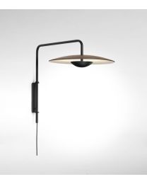 Marset Ginger A Wall Lamp Wenge Dimmable 2700K