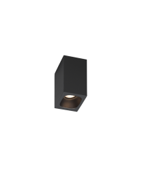 Wever & Ducré Pirro Spot 1.0 Plafondlamp Zwart 2700K (opbouw)
