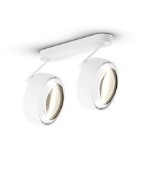 Occhio più alto 3d doppio VOLT C80 surface-mounted spotlight | matt white 2700K
