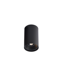 Wever & Ducré Solid Petit 2.0 LED Plafondlamp Zwart 2700K Dimbaar