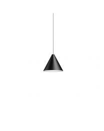 Flos String Light Cone hanglamp Zwart 12m Casambi