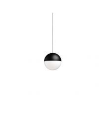 Flos String Light Sphere Head hanglamp Zwart Casambi 12m