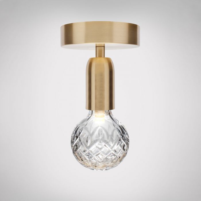 Want To Order Lee Broom Crystal Bulb, Emerald Crystal Led Floor Lamp Chrome And Clear Glass